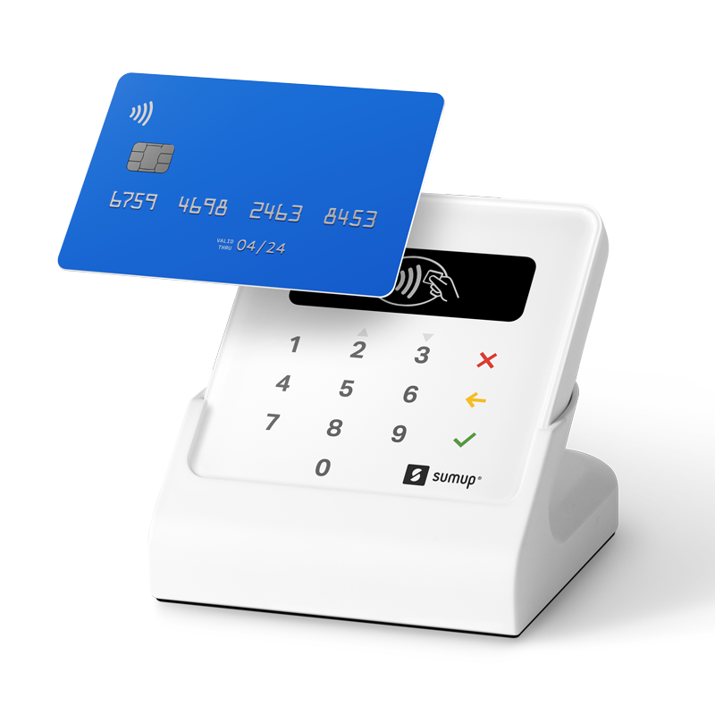 Sumup Air Charging Station für Mobile Payment am POS Sumup Air Charging Station für Mobile Payment am POS mieten statt kaufen