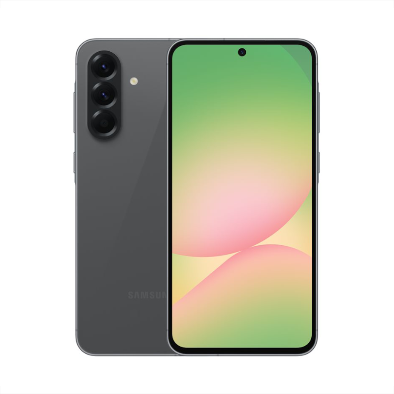 Samsung Galaxy A56 in Graphite – 128 GB Speicher, 5G, AMOLED-Display – modernes Business-Smartphone zur Miete bei fonlos