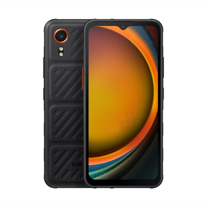 Samsung Galaxy XCover 7 EE mit robuster Rückseite – 128 GB Speicher, schwarz – ideal für Außendienst & Industrieeinsatz mit fonlos Mietlösungen