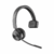 HP Poly Savi 7210 Office DECT Single Ear On-Ear Headset Schwarz