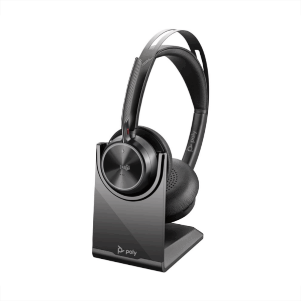 HP Poly Voyager Focus 2 USB-C On-Ear BT Headset Schwarz HP Poly Voyager Focus 2 USB-C On-Ear BT Headset Schwarz
