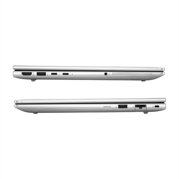 HP EliteBook 630 G10 Seitenansicht mit sichtbaren Anschlüssen – perfekt für Business-Setups