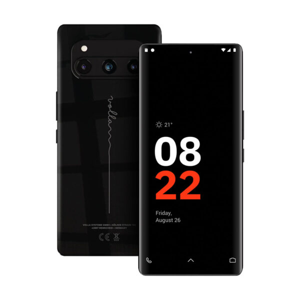 Volla Phone Quintus mit Volla OS schwarz inkl. Schutzzubehör Volla Phone Quintus mit Volla OS schwarz inkl. Schutzzubehör