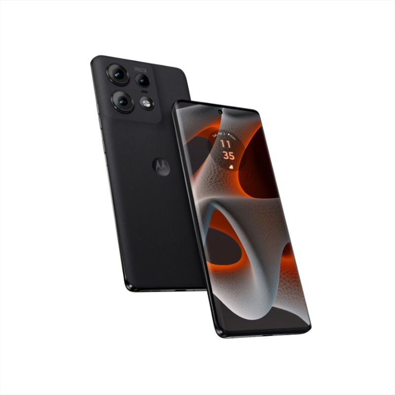 Motorola Edge 50 Pro 512 GB Black 6.7 Front- und Rückansicht