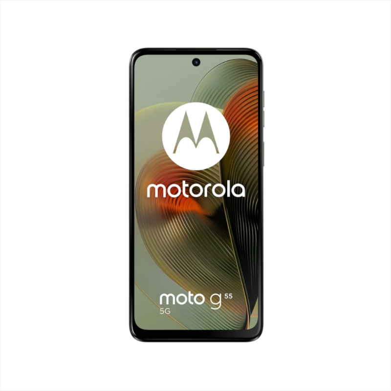 Motorola moto G55 6.5 5G 256 GB green Frontansicht