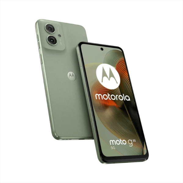 Motorola moto G55 6.5 5G 256 GB green Frontansicht