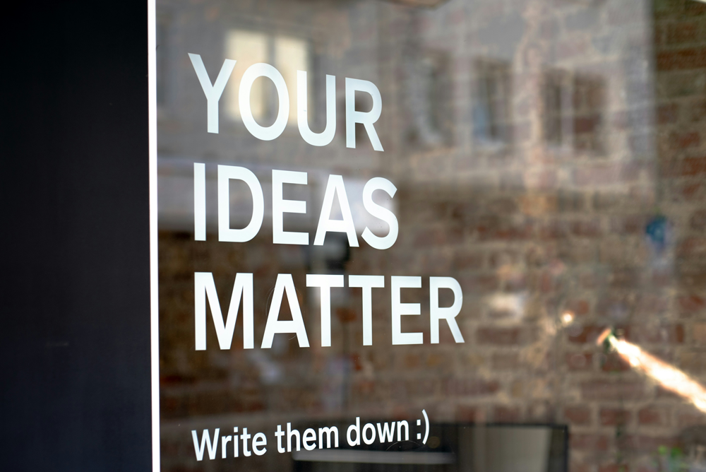 fonlos neo Karriere - Your ideas matter: Write them down Your ideas matter: Write them down