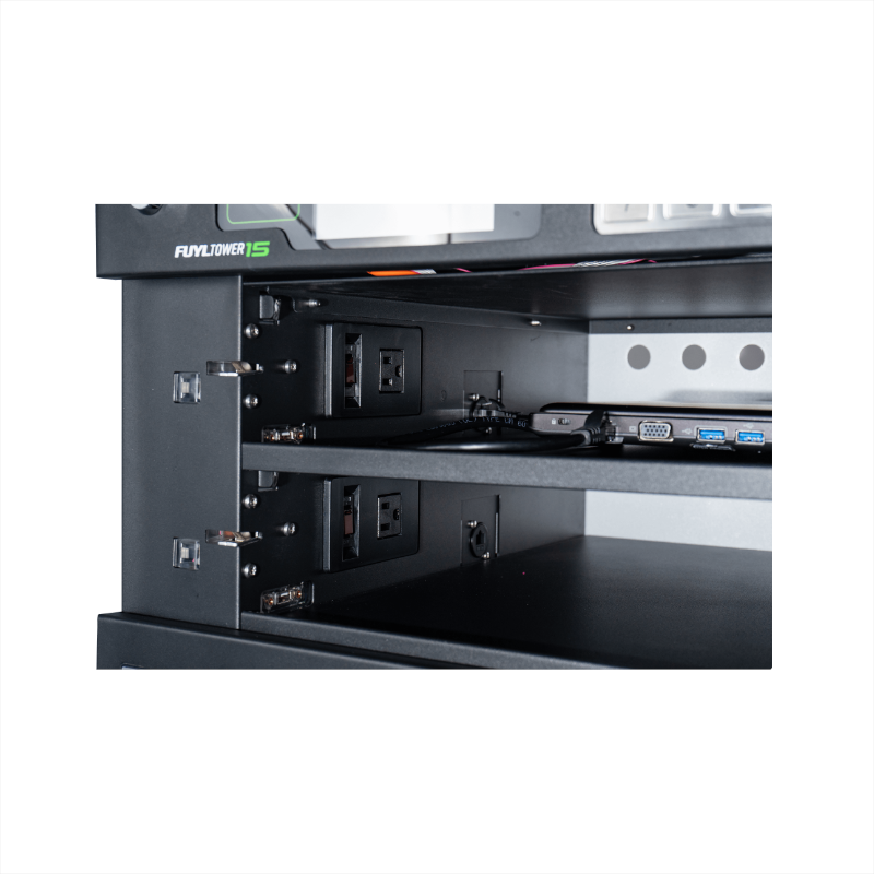 LocknCharge FUYL Tower 15 Mk2 Ladeschrank bis 15 Geräte weiß/grau