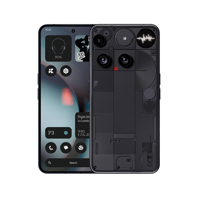 Nothing Phone 3 5G Smartphone 512GB 16GB RAM Schwarz