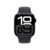Apple Watch Series 10 GPS + Cellular 42mm Jet Black Aluminium Case with Black Sport Band – S/M