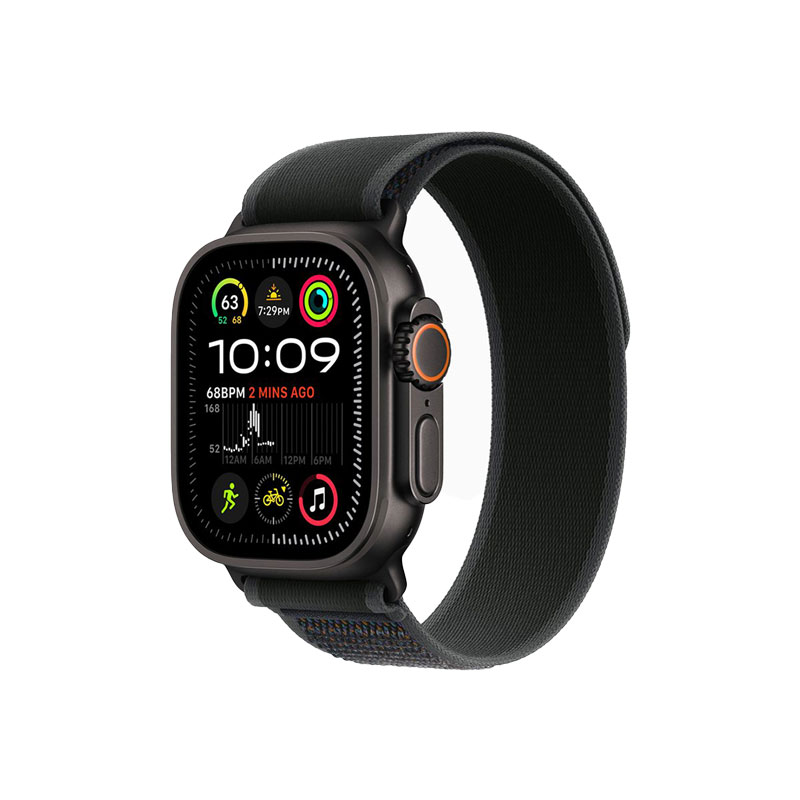 Apple Watch Ultra 2 GPS + Cellular 49mm Black Titanium Case with Black Trail Loop M/L mieten bei fonlos neo - Die Technikmiete für Unternehmen, Smartwatches Miete & Leasing für Geschäftskunden, Smartwatches mieten, leihen, leasen Apple Watch Ultra 2 GPS + Cellular 49mm Black Titanium Case with Black Trail Loop M/L