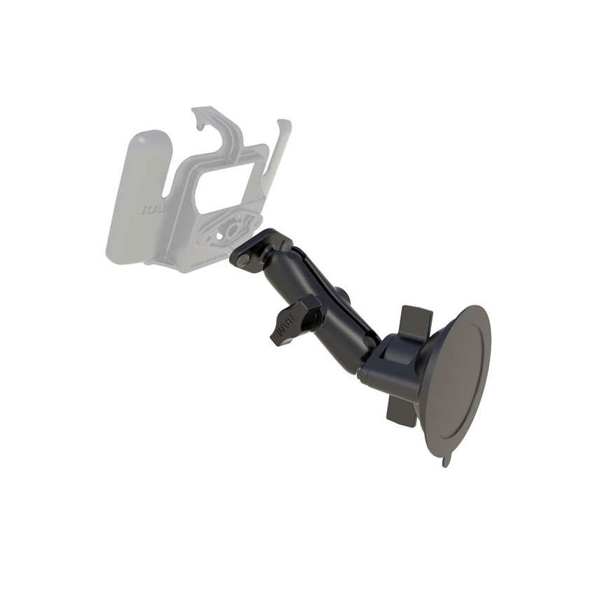 RAM Mounts Twist-Lock Saugnapfhalterset mit Diamond Base & Schraubensatz
