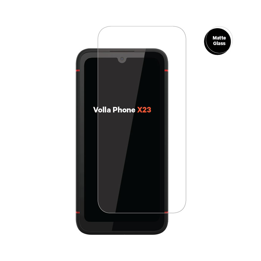 Volla Phone X23 mit Ubuntu Touch schwarz inkl. Schutzzubehör