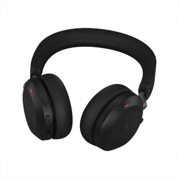 Jabra Evolve2 75 Link380/390a Stereo On-Ear BT Headset Schwarz