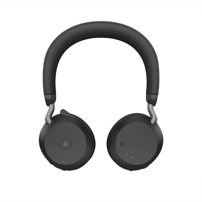 Jabra Evolve2 75 Link380/390a Stereo On-Ear BT Headset Schwarz