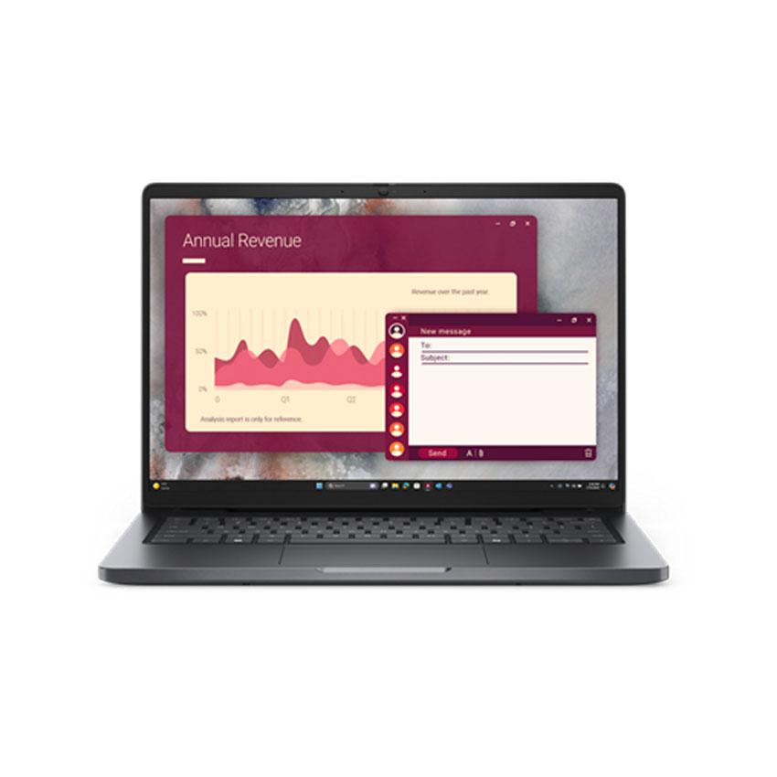 Dell Pro 14 PC14250 14" FHD+ Core U7 255U 16 GB 512 GB SSD Win11 Pro Schwarz