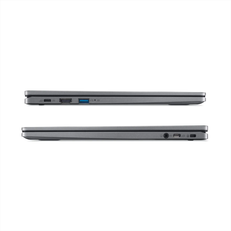 Acer Chromebook Plus 514 14″ Convertible Touchscreen mit AMD Ryzen 3 7320C 8 GB RAM 128 GB PCIe‑SSD WUXGA IPS 16:10 Chrome OS Wi‑Fi 6 Grau