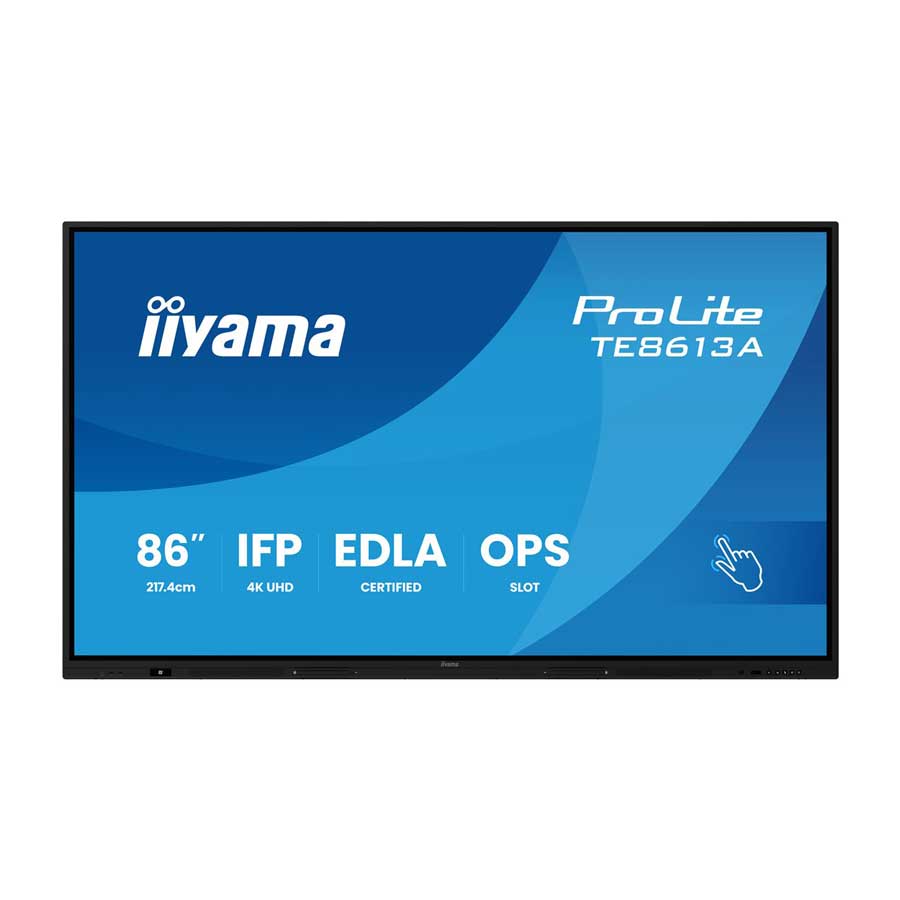 iiyama TE5513A-B1AG 55" iiWare21E EDLA Google-GMS-apps Android 14 8/128GB 40Points PureTouch IR+ 3840x2160 UHD IPS