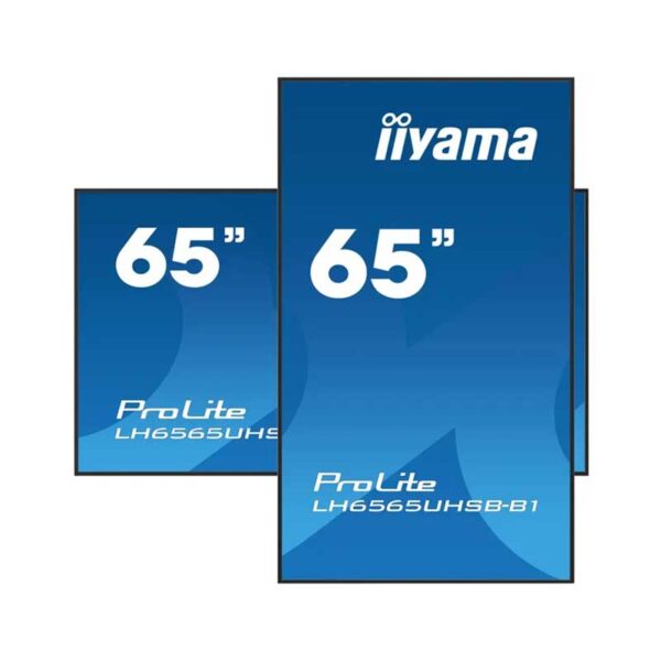 IIYAMA LH6565UHSB-B1 65″ 3840×2160 UHD VA panel 800cd/m2 8ms Landscape & Portrait