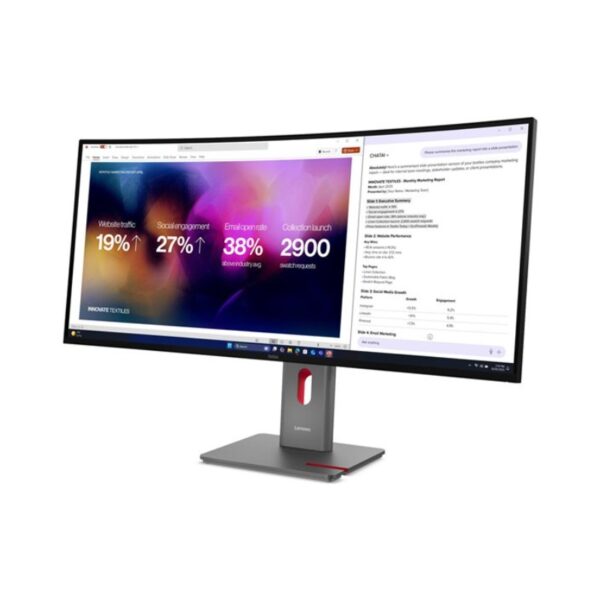Lenovo ThinkVision P40WD-40 Monitor USB-C, HDMI, Displayport, LAN