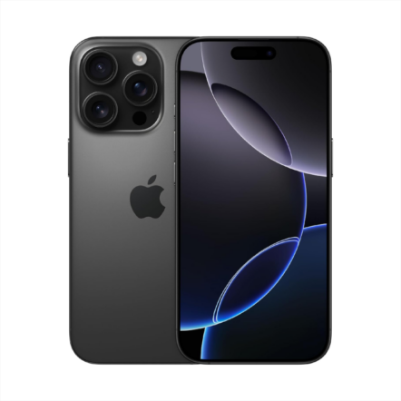 Apple iPhone 16 Pro 256 GB Black Titanium mieten bei fonlos neo, Die Technikmiete für Unternehmen, Smartphones Miete und Leasing für Geschäftskunden, Smartphones mieten, leasen, leihen