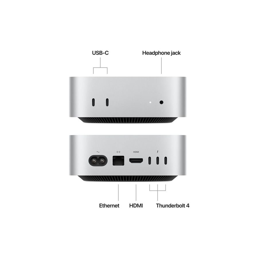 Apple Mac Mini M4 Pro 14-Core CPU 20-Core GPU 16-Core N.E. 24GB 1TB SSD