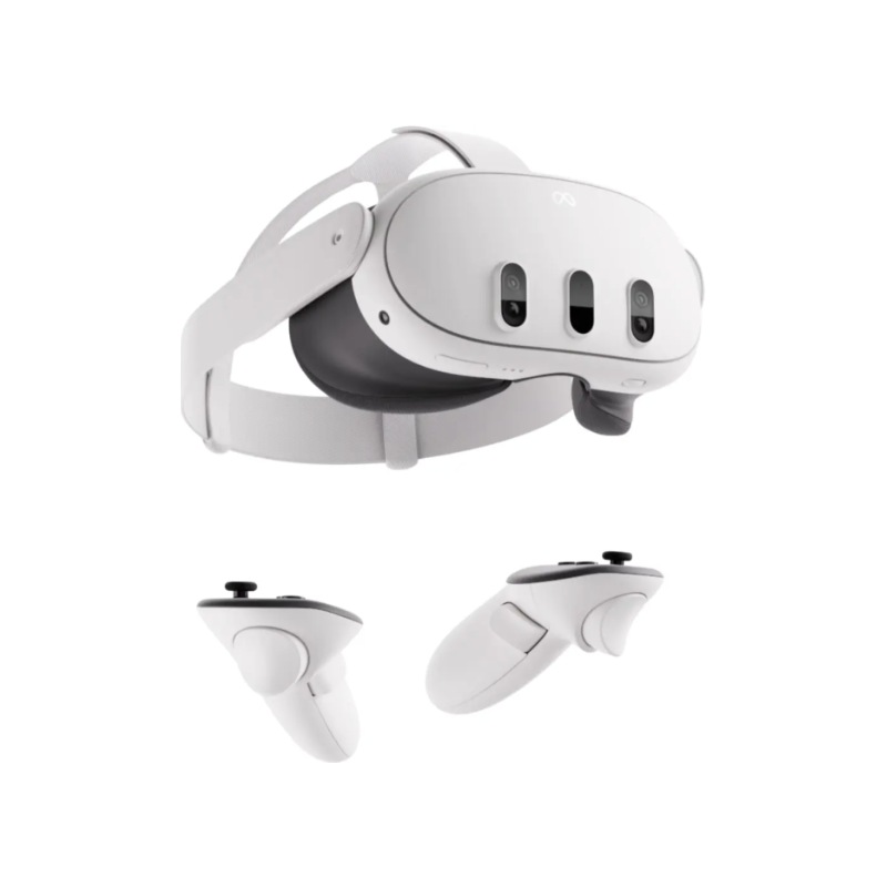 Meta Quest 3 128 GB VR Headset mieten bei fonlos neo, Die Technikmiete für Unternehmen, VR / AR / MR Miete und Leasing für Geschäftskunden, VR / AR / MR mieten, leasen, leihen