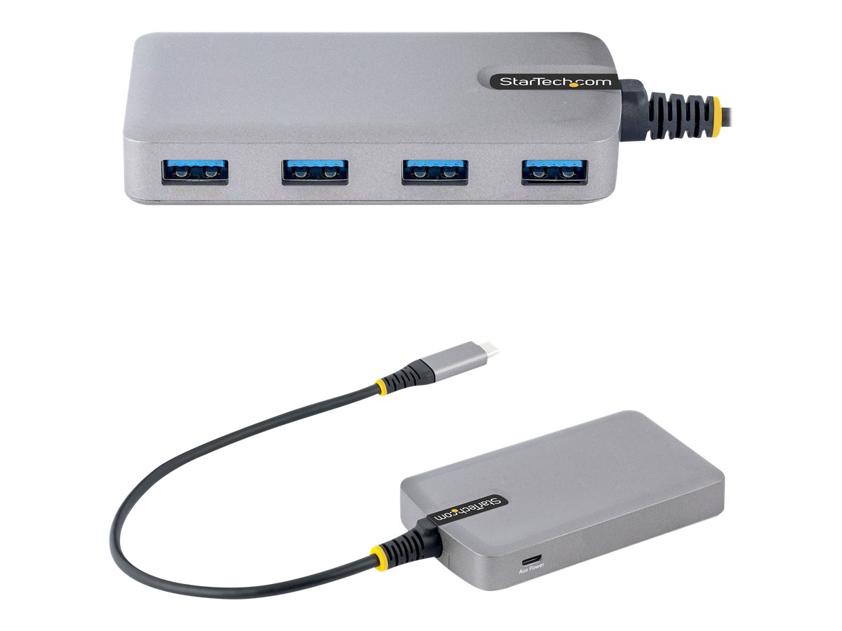 STARTECH.COM 4 Port USB C Hub - USB C auf 4x USB-A 5Gbit/s Hub mit Zusatzstromanschluss - USB C auf USB3.0 Verteiler - Mini USB C mieten bei fonlos neo - Die Technikmiete für Unternehmen, Docking Station Miete & Leasing für Geschäftskunden, Docking Station mieten, leihen, leasen STARTECH.COM 4 Port USB C Hub - USB C auf 4x USB-A 5Gbit/s Hub mit Zusatzstromanschluss - USB C auf USB3.0 Verteiler - Mini USB C