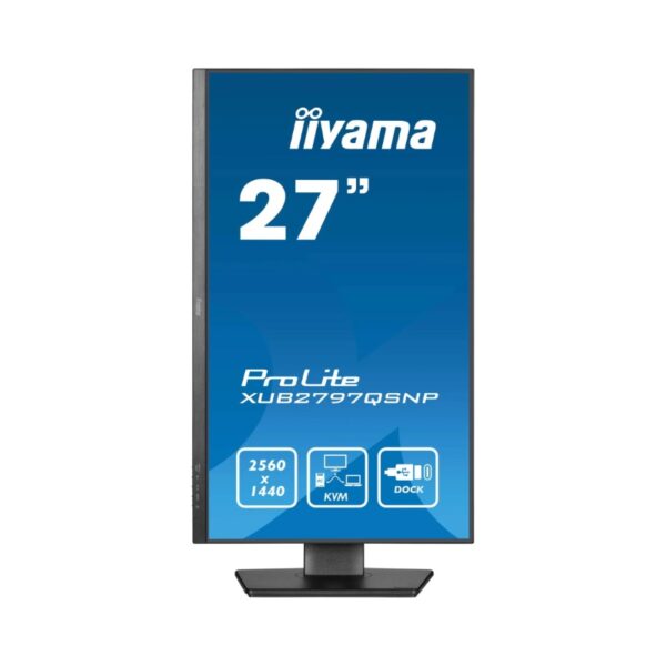 iiyama ProLite B2791QSU-B1 Computerbildschirm 27" 2560 x 1440 Pixel Quad HD LED Schwarz