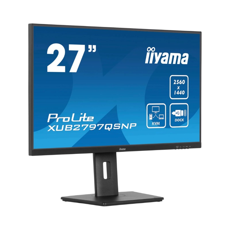 iiyama ProLite B2791QSU-B1 Computerbildschirm 27" 2560 x 1440 Pixel Quad HD LED Schwarz