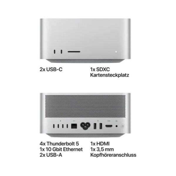 Apple Mac Studio 1 TB, 96 GB, M5 Ultra, Apple M5 Ultra 64-Core